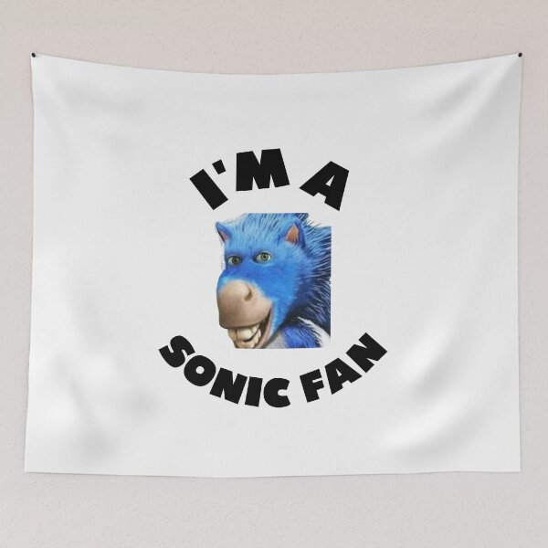 Item preview, I'm a Sonic Fan  designed and sold by BullShitShop23.