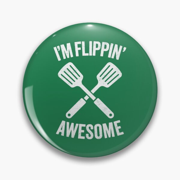 Artikelvorschau, I'm Flippin' Awesome: Lustiges Spatel-Design für Grillmeister entworfen und verkauft von hadleyfoo.