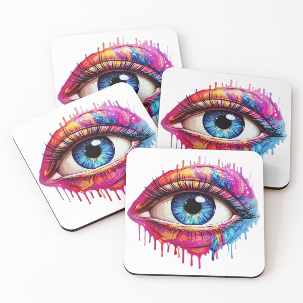 Item preview, Colourful eye rainbow design  designed and sold by SmileshareShop.