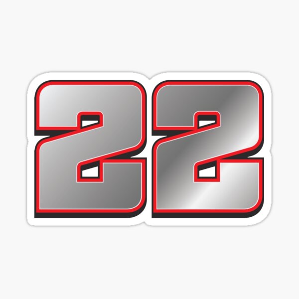 "Sam Lowes Number 22" Sticker for Sale by MotoGPHub Redbubble