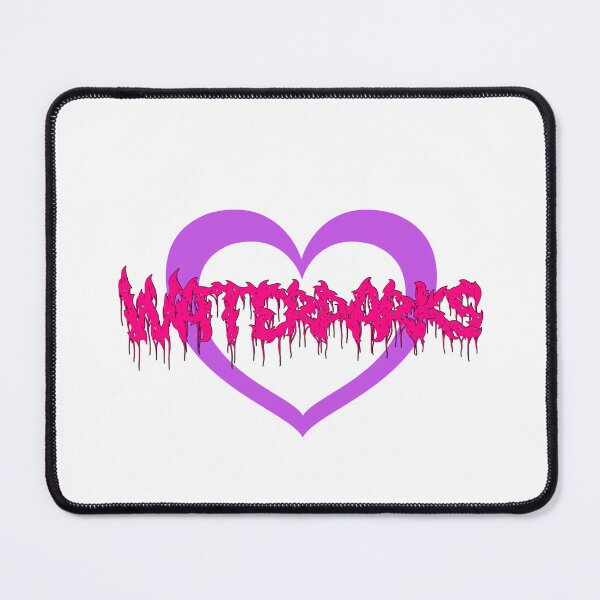 Item preview, Waterparks Girly Metal Text designed and sold by SarahLovesBands.