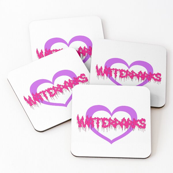 Item preview, Waterparks Girly Metal Text designed and sold by SarahLovesBands.
