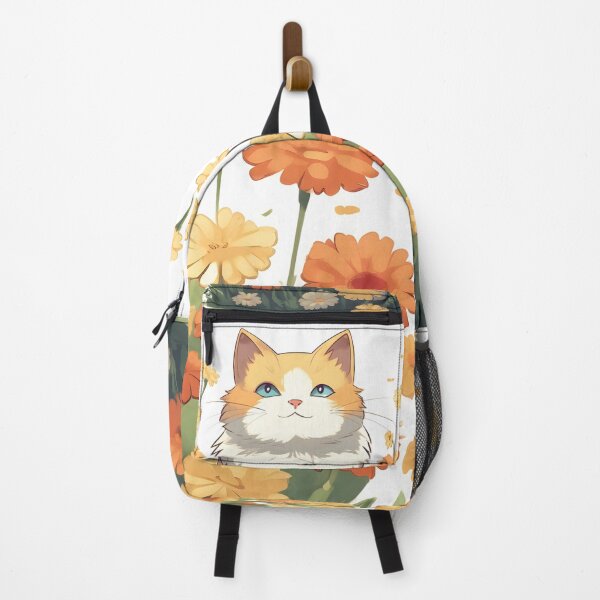 Item preview, Blooming Kitty - A Purrfectly Charming Floral Feline designed and sold by Sandydesign.