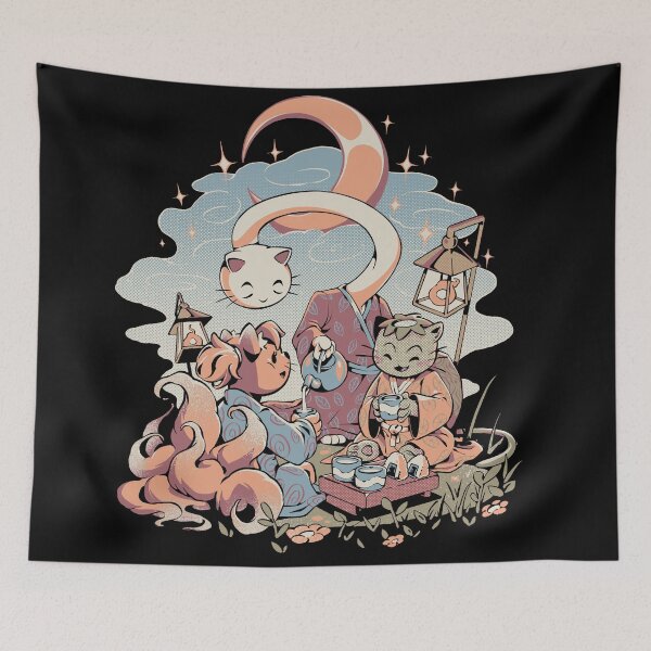 Item preview, Night Tea - Black designed and sold by Ilustrata®.