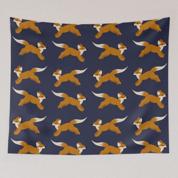 Item preview, Running Foxes designed and sold by GeoCreate.