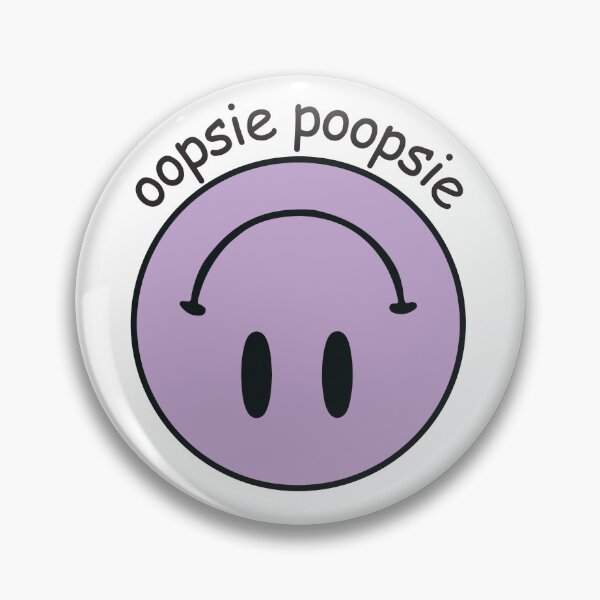 Item preview, oopsie poopsie upside down smiley face designed and sold by apopky.