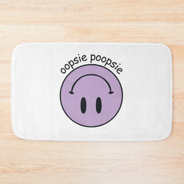Item preview, oopsie poopsie upside down smiley face designed and sold by apopky.