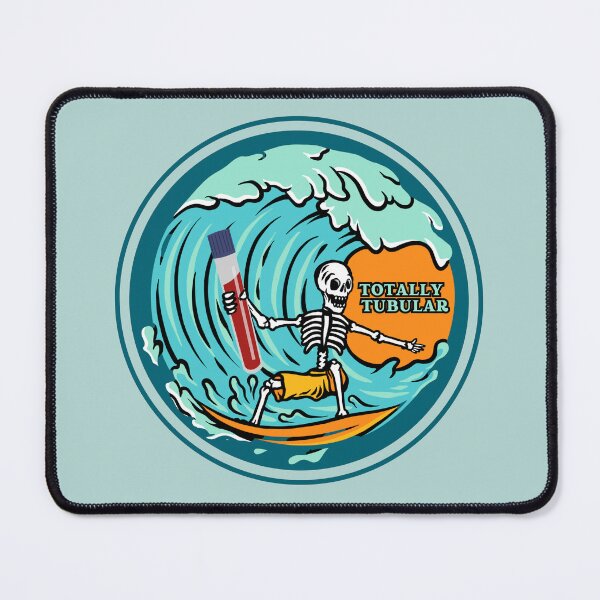 Item preview, Totally Tubular Blood Tube Sticker designed and sold by SceneOfTheCrime.