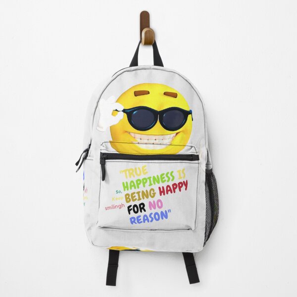 Item preview, "True happiness is being happy for no reason". designed and sold by Fernandavaladao.
