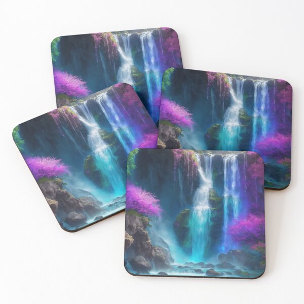 Item preview, Mystical Cascades: Journey to the Enchanting Waterfall designed and sold by RedArtG09.