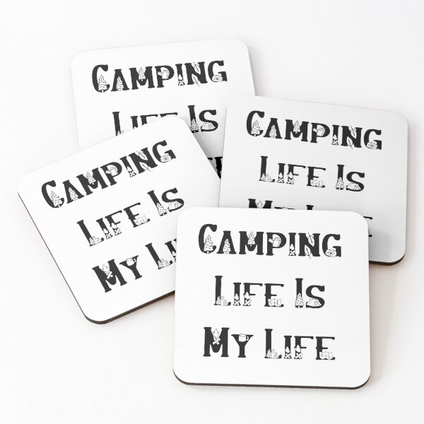 Item preview, Camping Life Zen Outdoors Camper Nature designed and sold by StickersAbound.