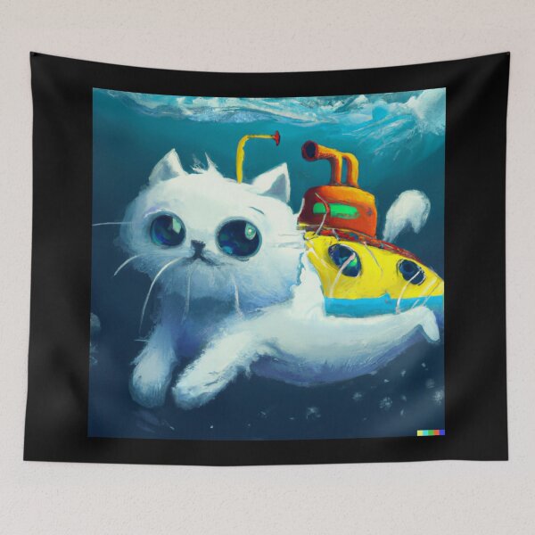 Item preview, Cats In Submarines  designed and sold by andreab313.