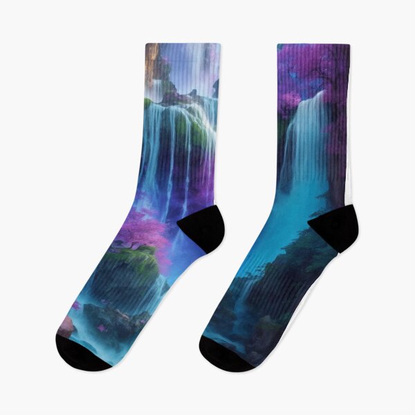Item preview, Ethereal Beauty: The Magical Sorcery of a Captivating Waterfall designed and sold by RedArtG09.