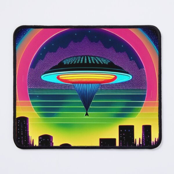 Item preview, Retro UFO City Night 94 | Pop Surrealism - Grusch designed and sold by Benito Del Ray.