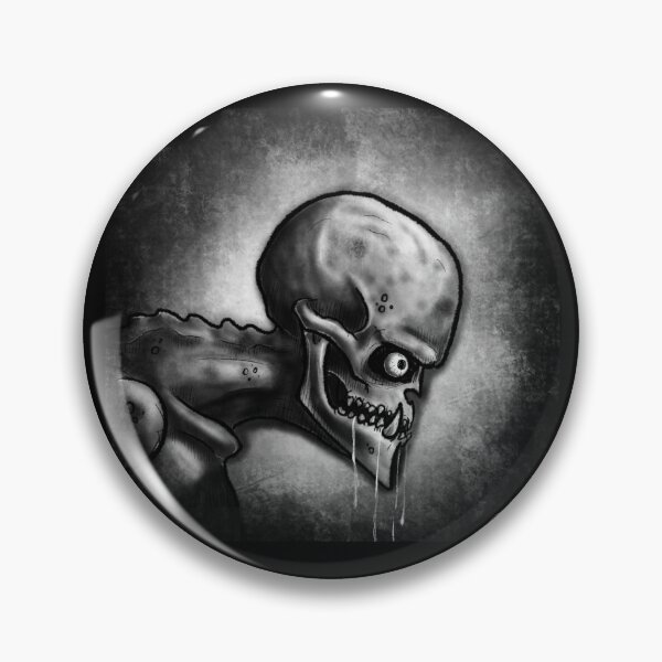 Item preview, Drooling Zombie designed and sold by NocturnalCorner.