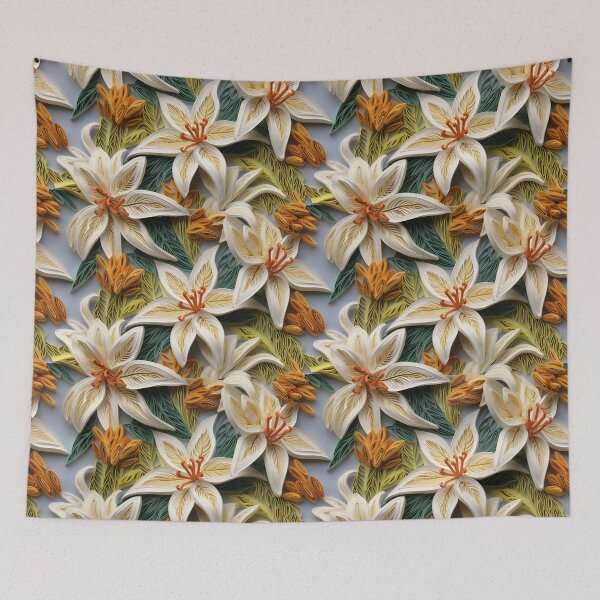 Item preview, Tender Petals: Paper Quilling Lily Pattern designed and sold by EVA4designs.