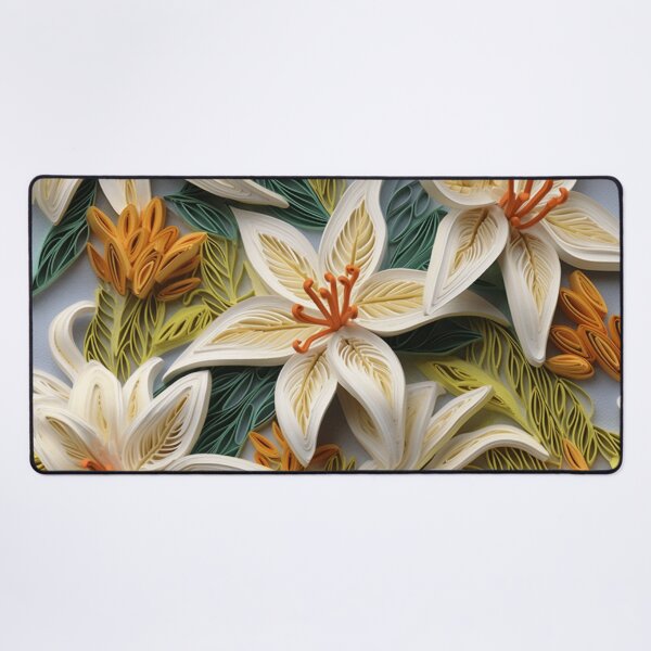 Item preview, Tender Petals: Paper Quilling Lily Pattern designed and sold by EVA4designs.