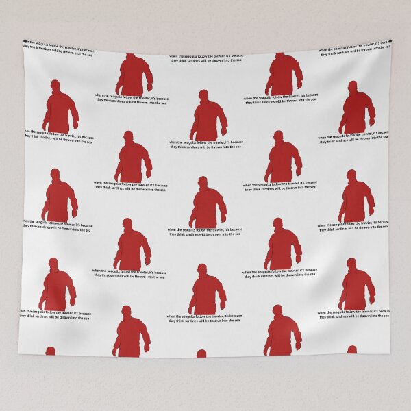 Item preview, Eric Cantona Manchester United seagulls quote designed and sold by TristanSmiley.
