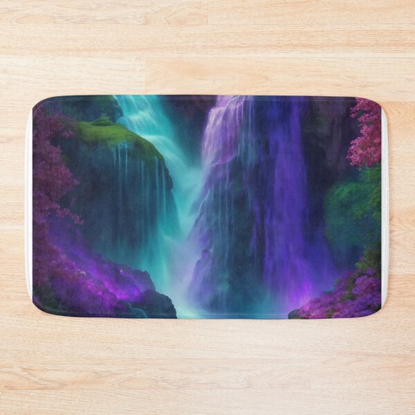 Item preview, Enchanted Oasis: Embrace the Tranquility of a Magical Waterfall designed and sold by RedArtG09.