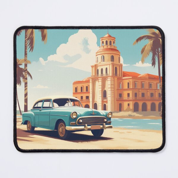 Item preview, A Vintage Travel Illustration of Havana - Cuba designed and sold by GoodOldVintage.