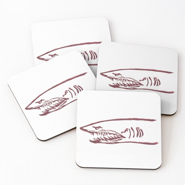 Item preview, Shark sticker (thick) designed and sold by akmsart.