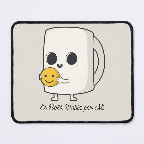 Item preview, El Café Habla por Mí - Camiseta Barista designed and sold by ARUN VASWANI.