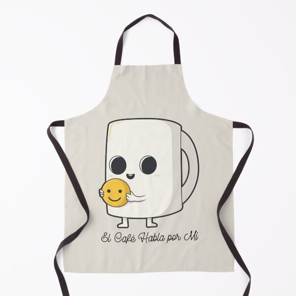 Item preview, El Café Habla por Mí - Camiseta Barista designed and sold by ARUN VASWANI.