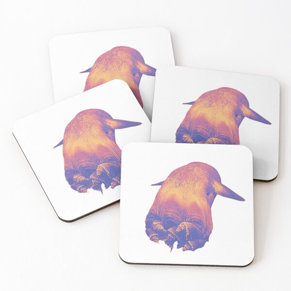 Item preview, Cute Dumbo Octopus in sunset colors designed and sold by DreamingBeetle.