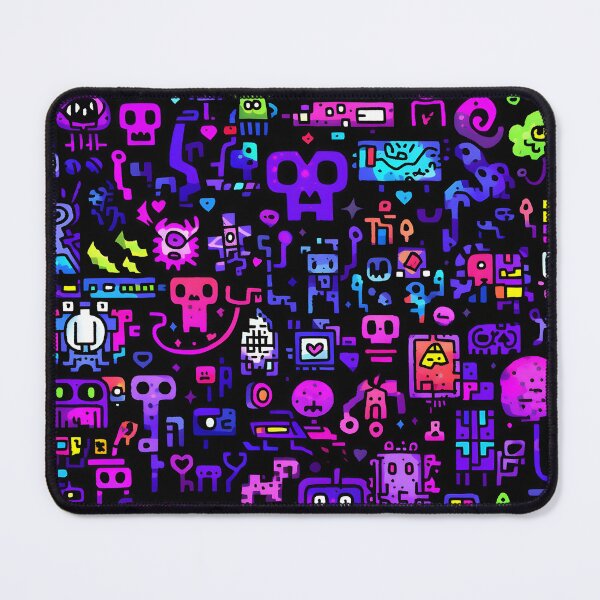 Item preview, Funky Neon Doodles: Blacklight Graffiti Doodle Artworks - Art Print 07 designed and sold by NoveltyVariety.