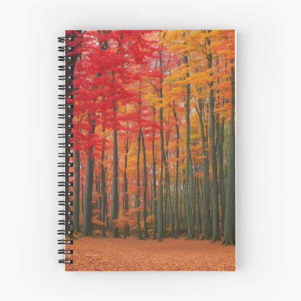 Item preview, A Kaleidoscope of Colors: The Vibrant Forest with Colorful Trees and Leaves designed and sold by RedArtG09.