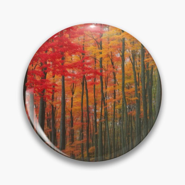 Item preview, A Kaleidoscope of Colors: The Vibrant Forest with Colorful Trees and Leaves designed and sold by RedArtG09.