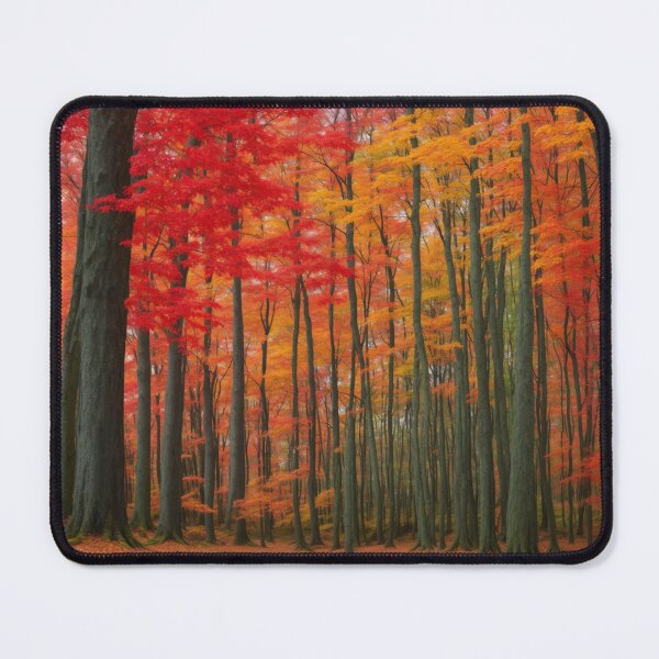 Item preview, A Kaleidoscope of Colors: The Vibrant Forest with Colorful Trees and Leaves designed and sold by RedArtG09.