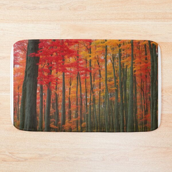 Item preview, A Kaleidoscope of Colors: The Vibrant Forest with Colorful Trees and Leaves designed and sold by RedArtG09.