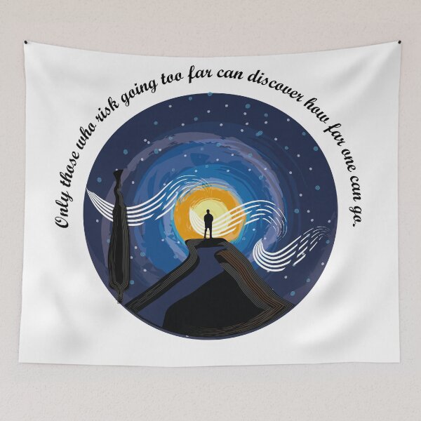 Item preview, Only those who risk going too far can discover how far one can go. designed and sold by Risimor04.