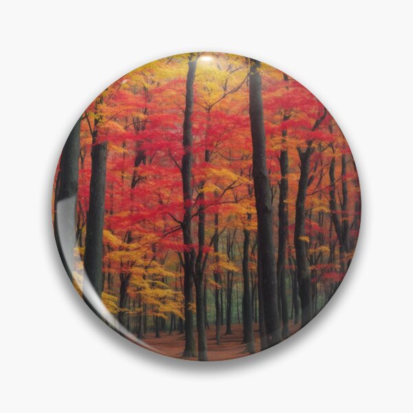 Item preview, Nature's Palette: An Abundant Forest with Colorful Foliage and Trees designed and sold by RedArtG09.