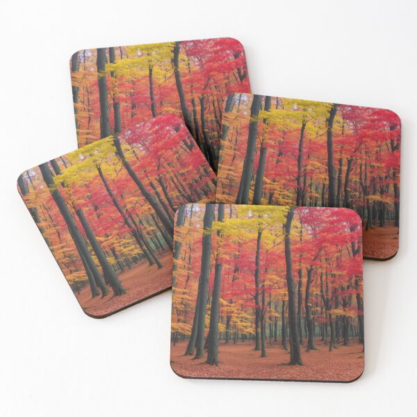 Item preview, Nature's Palette: An Abundant Forest with Colorful Foliage and Trees designed and sold by RedArtG09.