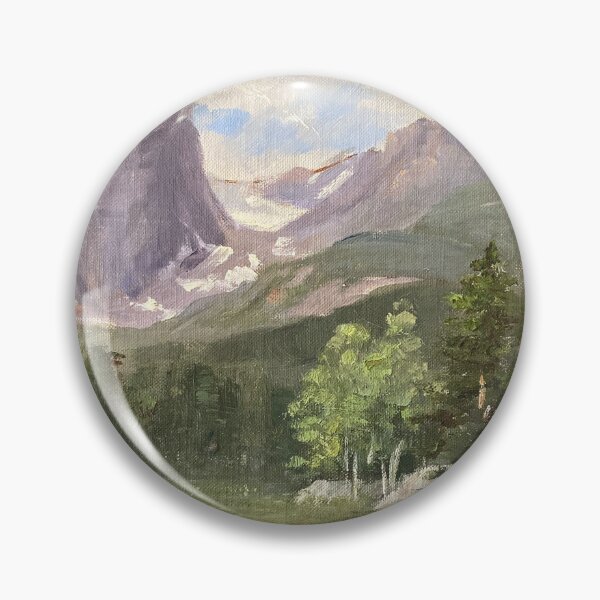 Item preview, Mountains and Trees Oil on Canvas designed and sold by GalleryDigitals.