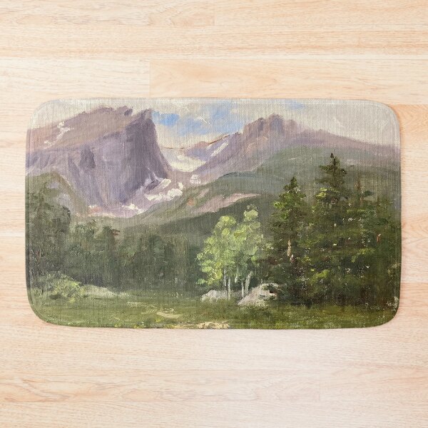 Item preview, Mountains and Trees Oil on Canvas designed and sold by GalleryDigitals.