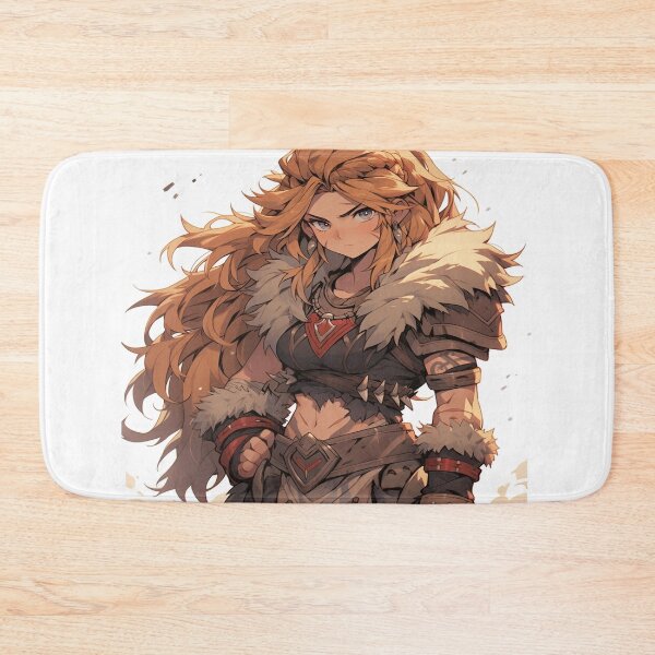 Item preview, Dungeons and Dragons - Female Barbarian Hero - Anime designed and sold by Splatter-arts.