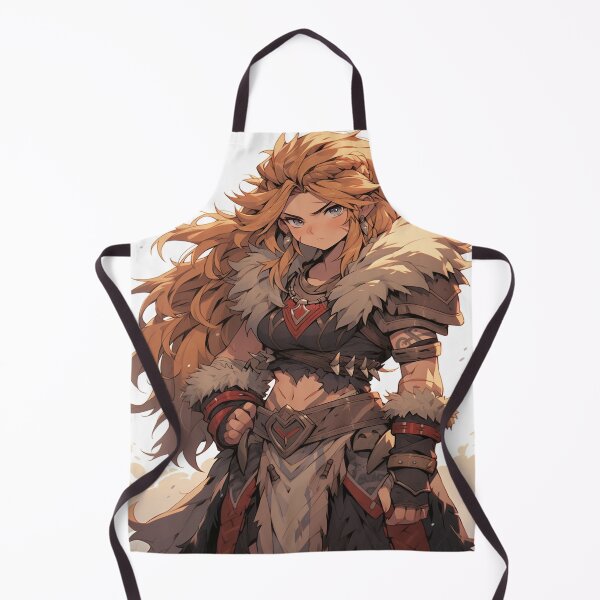 Item preview, Dungeons and Dragons - Female Barbarian Hero - Anime designed and sold by Splatter-arts.