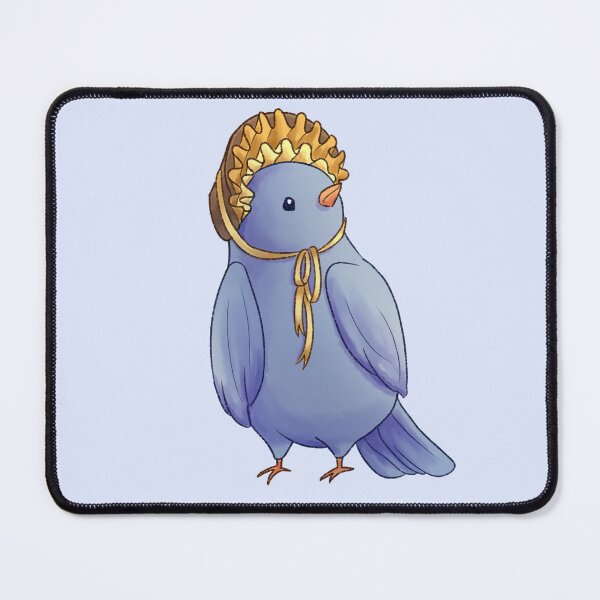 Item preview, Blue Bird in a Bonnet designed and sold by TurtleTeaHouse.
