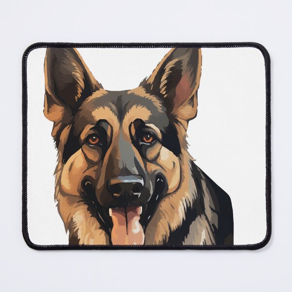 Item preview, Canine Majesty: Vector Portraiture of the German Shepherd designed and sold by calharborne.