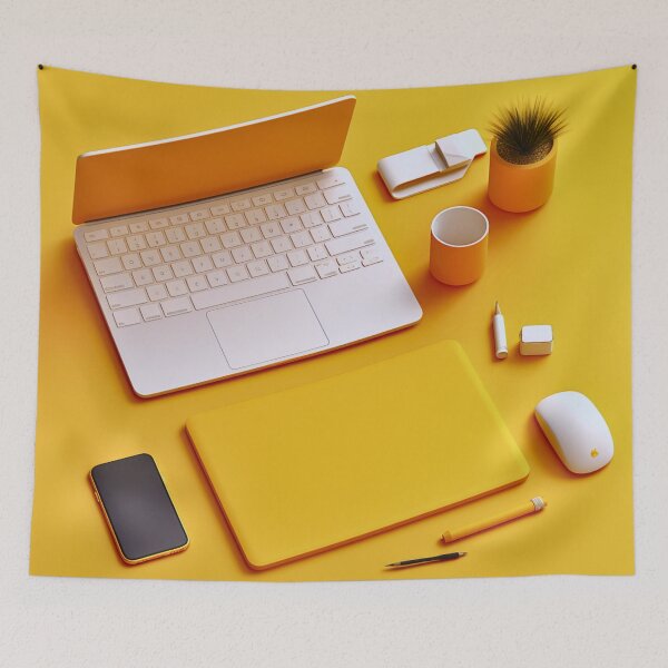 Item preview, Office setup mat designed and sold by LazyLifestyle.
