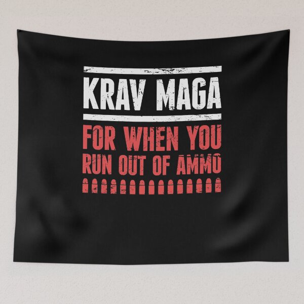 Item preview, Funny Krav Maga Martial Arts Graphic designed and sold by Jam Jar.