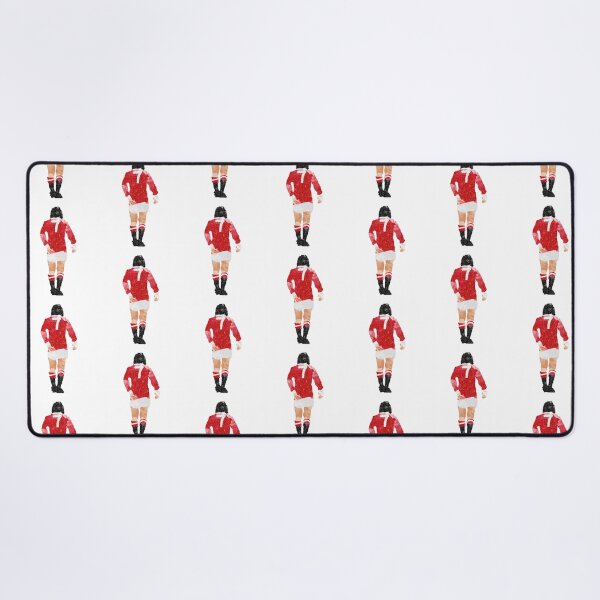 Item preview, George Best watercolour Manchester United Football Northern Ireland Legend number 7 Man United Red D designed and sold by ShawanaBraun.
