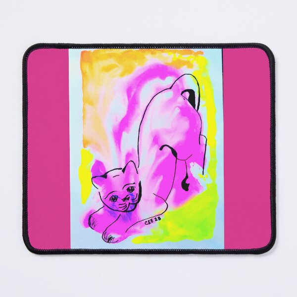 Item preview, Playful Pink Cat designed and sold by CeeMartinez.