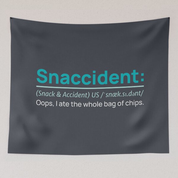 Item preview, Snaccident funny dictionary definition designed and sold by rdxart.