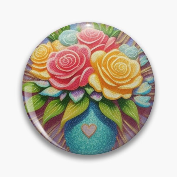 Item preview, Cyan pastels floral  designed and sold by Roxburylane.