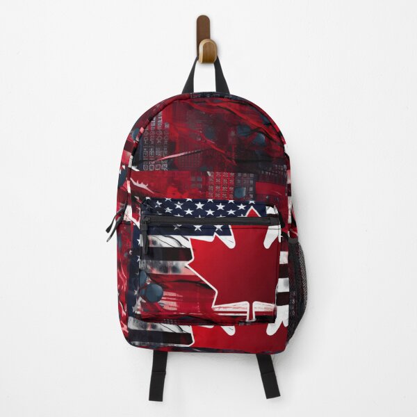 Item preview, American Canadian flag designed and sold by MoonDesinso.