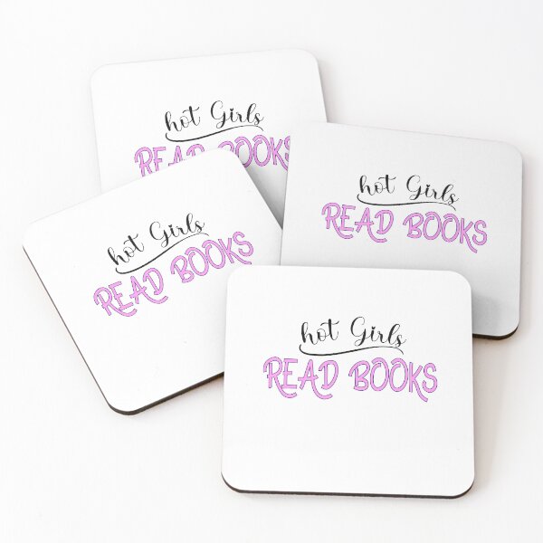 Item preview, Funny Book Lover Quote Hot girls read books cool Bookish Librarian design for hot girls designed and sold by saadabs.